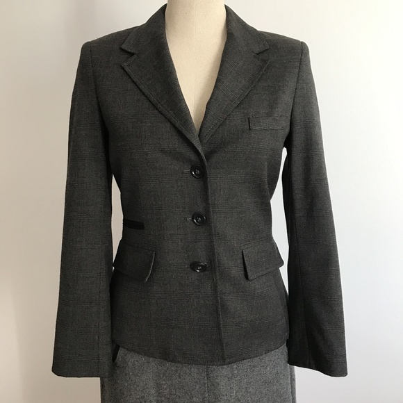 Mexx Jackets & Blazers - Mexx Ladies Gray Plaid Suit Jacket 8